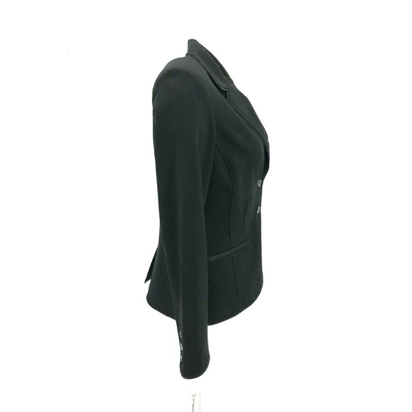 Chico's Notch Lapel Triple Button Blazer Sz 0/S/4 - Picture 7 of 7